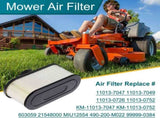 2 Pack FR691V Air Filter for Kawasaki FR651V FR730V FS481V FS541V FS600V FS651V FS691V FS730V V1258-DP02-WO-739