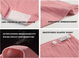 Maternity Cotton Underwear High Waist Adjustable Pregnancy Seamless Soft Hipster Panties Over Bump V1259-DP01-A-3843
