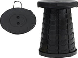 Telescopic Folding Stool, Portable Lightweight Camping Seat for Fishing, Hiking, Picnics, Parks, V1189-LC-AMZ-00054