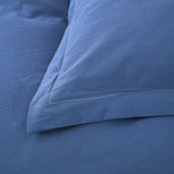 100% cotton Premium Doona Duvet Quilt Cover Set with Soft Pillowcases - Blue-King V745-AQ023413K3