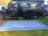 Diamond 1.8m x 1.8m recycled poly mat V941-DIAMOND1X1