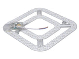 Ceiling Fan LED Light Replacement 24W 2100LM 3 Color Temperatures Ceiling Light Round Wick Module V1294-YM0901-3119250015411