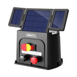 Giantz 5km Electric Fence Energiser PET Solar Energizer 0.15J SFC-SO15-5KM-PET