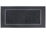 Grey Floor Mat 60 x 90cm - Easy to Clean and Weather Resistant V178-69083