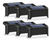 16 Pack Solar Patio Lights Waterproof LED Deck Lights for Patio Stairs Garden Pathway, Black Shell V1237-ZY-528-285