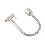 Sink Faucet G1/2 In 360&deg Swivel Wall Mounted Stainless Steel Single Handle Faucet for Kitchen V1294-YM0901-H34417US