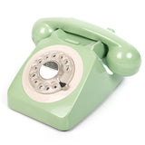 GPO RETRO GPO 746 ROTARY TELEPHONE - GREEN V177-IW-GPO-ROTY-GRN