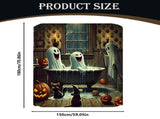 Shower curtain,Halloween Curtain Set Halloween Bathroom Curtain Set Curtain Pumpkin V1369-AZ3-W-17814