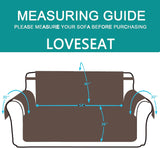 UNICE Home Reversible Loveseat Cover Bundle Oversized Couch Cover V1258-DP02-F-597