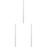 Ceiling Fan Rod White Iron Thickened Design for High Or Sloping Ceilings 3Pcs V1369-AZ3-W-20071