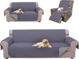 Reversible Sofa Cover Bundles with loveseat and Chair Size V1258-DP02-F-600