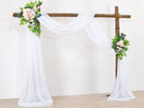 Wedding Decoration Arrangement Veil Arch Veil Background Veil Wedding Arch Drapery V1294-YM0523-220422LD02-1