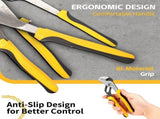 ELEAD 4Pcs Groove Joint Pliers Set Adjustable Water Pump Pliers with Tool Bag V465-70093