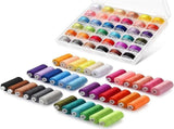 Pre-Wound Sewing Machine Thread Set 72 pcs 36 Colors Compatible 365 Meters Per Spool V1188-YGM-01501-1