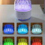 White Jellyfish Aroma Diffuser Humidifier LED Night Light 280ml USB Essential Oil Diffuser with 3 V888-ELOSUNG53492