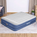 Bestway Air Mattress Queen Inflatable Bed 46cm Airbed Blue BW-BED-Q-46-67630