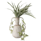 Artisan Aged Vase w Abstract Handles 33cm V637-92114VSE
