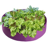 Felt Grow Bag 100 Gallon Breathable Planting Bag for Garden 127x30cm 1mm Thickness Purple V1294-YM0901-XC771A41