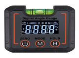 Digital Angle Finder Magnetic & Level Bubble Vial 4 X 90&degAngle Inclinometer, Mini Level Bevel V1192-AZ-W-14470