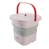 10.5L Small Washing Machine Fully Automatic Blue Lighting Deep Cleaning Foldable Washer for V1294-YM0901-3113240115414