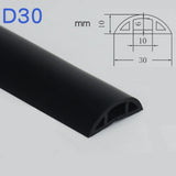 Floor Cord Cover Extension Wiring Duct Protector Power Cable Protector Hider Covers Practical Wire V1189-LWWAL-20260327-04179