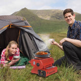 Portable Camping Gas Heater Outdoor Heating Stove Gas Baking Hunting Warmer AU RED V201-QNL0002RE8AU