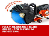 Baumr-AG 75cc Concrete Cut Off Demolition Saw Wet Demo Road Cutter Brick V219-CONSAWBMRA08X