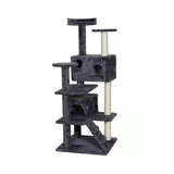 CATIO Chipboard Flannel Cat Scratching Tree - Abstract Deluxe 50x50x127cm V390-C200226