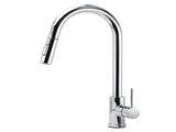 WELS Chrome 2 Modes Spray Pull Out Kitchen Swivel Faucet Sink Tap Laundry Mixer V1233-KRD519CR