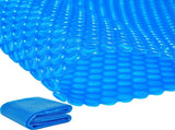 8 x ft Pool Hot Tub Solar, 16 Mil Heavy Duty Trimmable Floating Thermal Blanket Spa Bubble V1259-DP01-A-1157