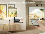 Zoomable Picture Light for, Battery Operated Art Light for Paintings CCT Dimmable Spotlight for V1171-CB-BOM001448-2