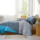 Harmonious Quilted Coverlet and Pillowcases Set: Unites Comfort and Aesthetics - Queen size V745-MAC080211Q13U