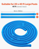 VEVOR Suction Pool Cleaner Vacuum Cleaner 2 Wheels for In/Above-ground Pool V952-XSYCQJQXCLS4UGXSPV0