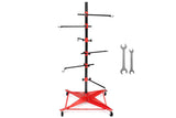 Universal Auto Paint Stand Panel Tree Paint Rotating Stand Center Post Hang Paint Spray with 4 V985-ROTATINGPAINTSTAND