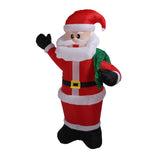 Blow Up Father Christmas Lighted 1.8m Polyester Fiber Inflatable Father Christmas for Event Venue V1294-YM0901-3115230107212