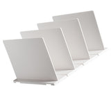 Shelf Divider White Sturdy Plastic Easy Assembly Adjustable Vertical Handbag Separator for Home V1294-YM0901-3117230414511