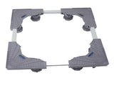 Mobile Fridge Stand Base Iron Alloy Adjustable Dolly Washing Machine Stand with Brake Balance Angle V1294-YM0901-3113240030211