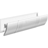 Ac Deflector - Air Vent Deflector, Air Conditioner Wind Shield, Adjustable Ac Split Flows V1192-AZ-W-22127