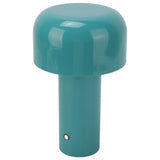 USB Mushroom Light Modern Simple Blue Mushroom USB Rechargeable Desk Lamp Small Night Light for Bar V1294-YM0716-3119220111111