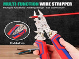16 in 1 Wire Stripper Twister for Cutting and Pulling Wires, Multifunctional Cable Scissors, Voltage V1258-DP02-F-20
