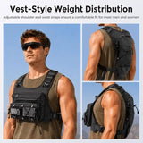 Multifunctional Trail Running Backpack, Portable Travel Hiking Pack, Reflective Hydration Backpack V1232-PBBB-001