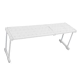 Expandable Shelf Stackable 121lb Load Bearing Divider Storage Rack for Closet Cabinet Cupboard V1294-YM0706-3117230203214