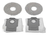 Mop Cloth Dust Bags For QV 35A / QR 798 / QR 598 Robot Vacuums Part Accessory Home Appliance Parts V1189-LWWAL-20260327-04805
