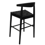 Elliot Leather Kitchen Counter Stool V199-BR091NKLHB