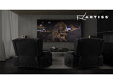 Artiss Recliner Chair Lift Assist Heated Massage Chair Leather Rukwa RECLINER-A5-BK-AB