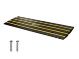 Curb Ramp, 6.5 cm Rise Rubber Driveway Ramps, Heavy Duty 15 tons Weight Capacity Threshold Ramp, V952-ZXDBLYPDGB148U6S1V0