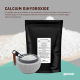 Kemmie 1Kg Calcium Hydroxide Powder - Food Grade Pickling Lime Slaked Lime FCC V238-SUPDZ-33021032530000
