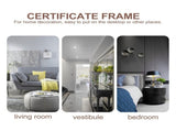 1Pack Wooden Certificate Holder Frame for Diploma Friends V1192-AZ-W-22495