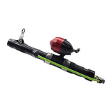 Compact Telescopic Catapult Rod for Saltwater and Freshwater Fishing - Portable Casting Gear for V1366-AZ2-W-27854