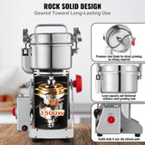 VEVOR 300g Commercial Spice Grinder Electric Grain Mill Grinder High Speed V952-DDDPSGWYMJ30YEEUIV3